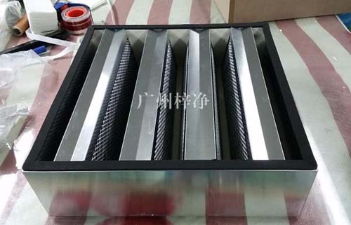 W型活性炭高效过滤器特点 W型活性炭高效过滤器特点